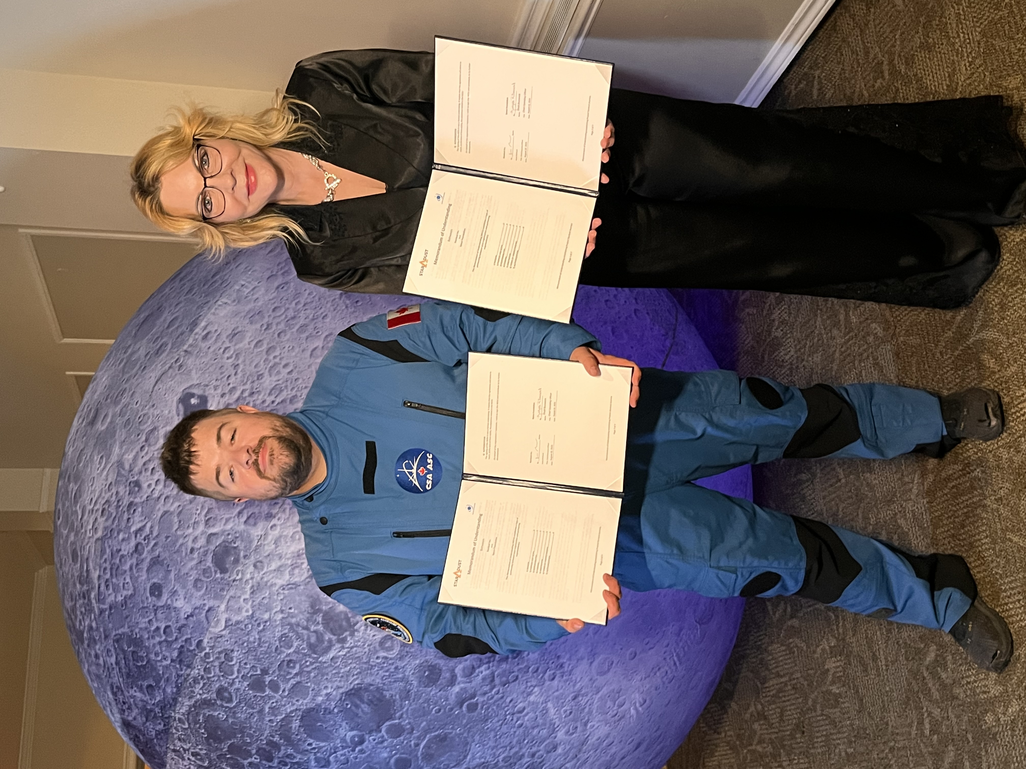 Stardust Festival 2023, Stardust x Space Foundation MOU Signature (Jason & Shelli Brunswick)