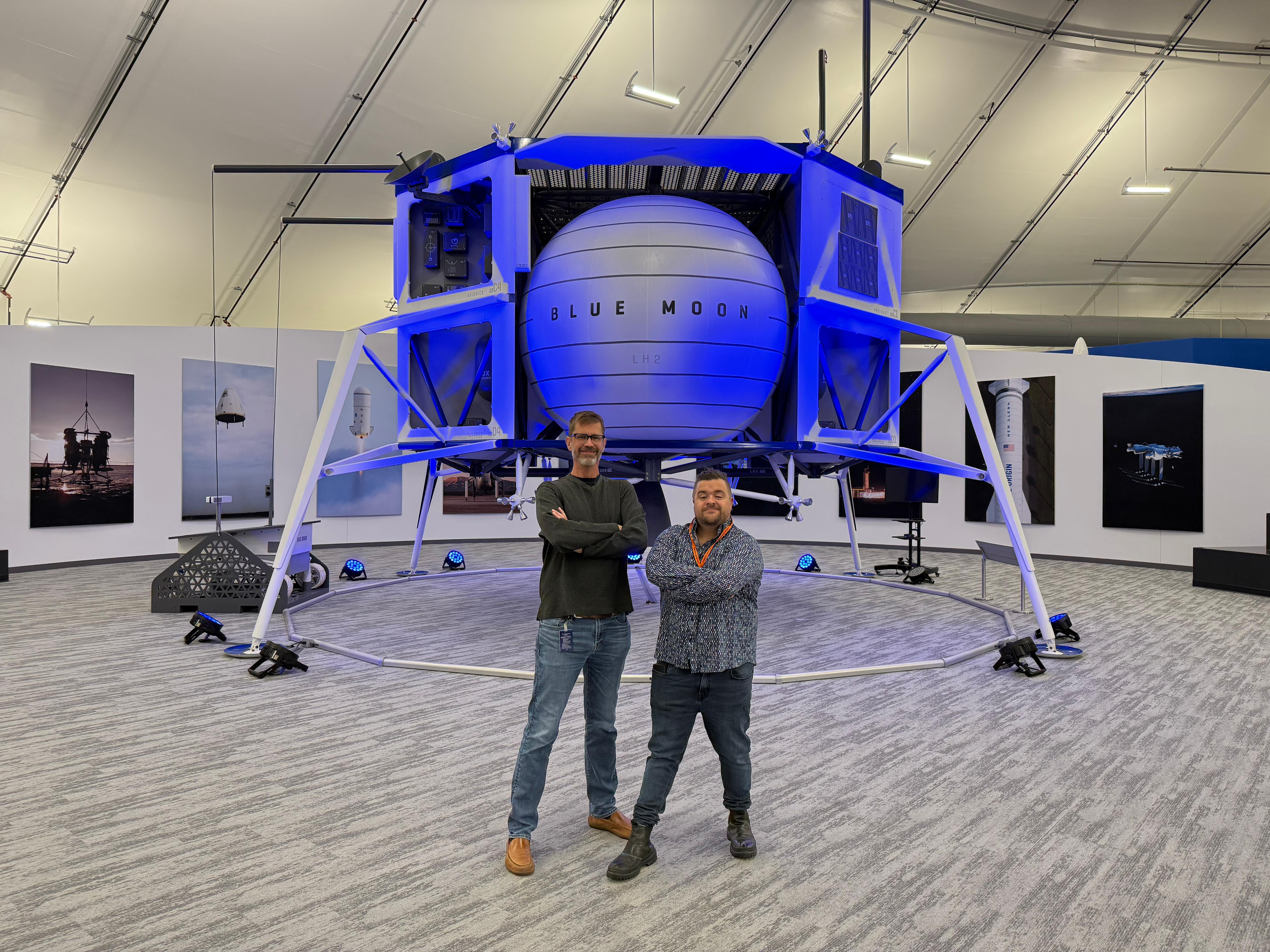 Stardust visit at Blue Origin Nov 2025.