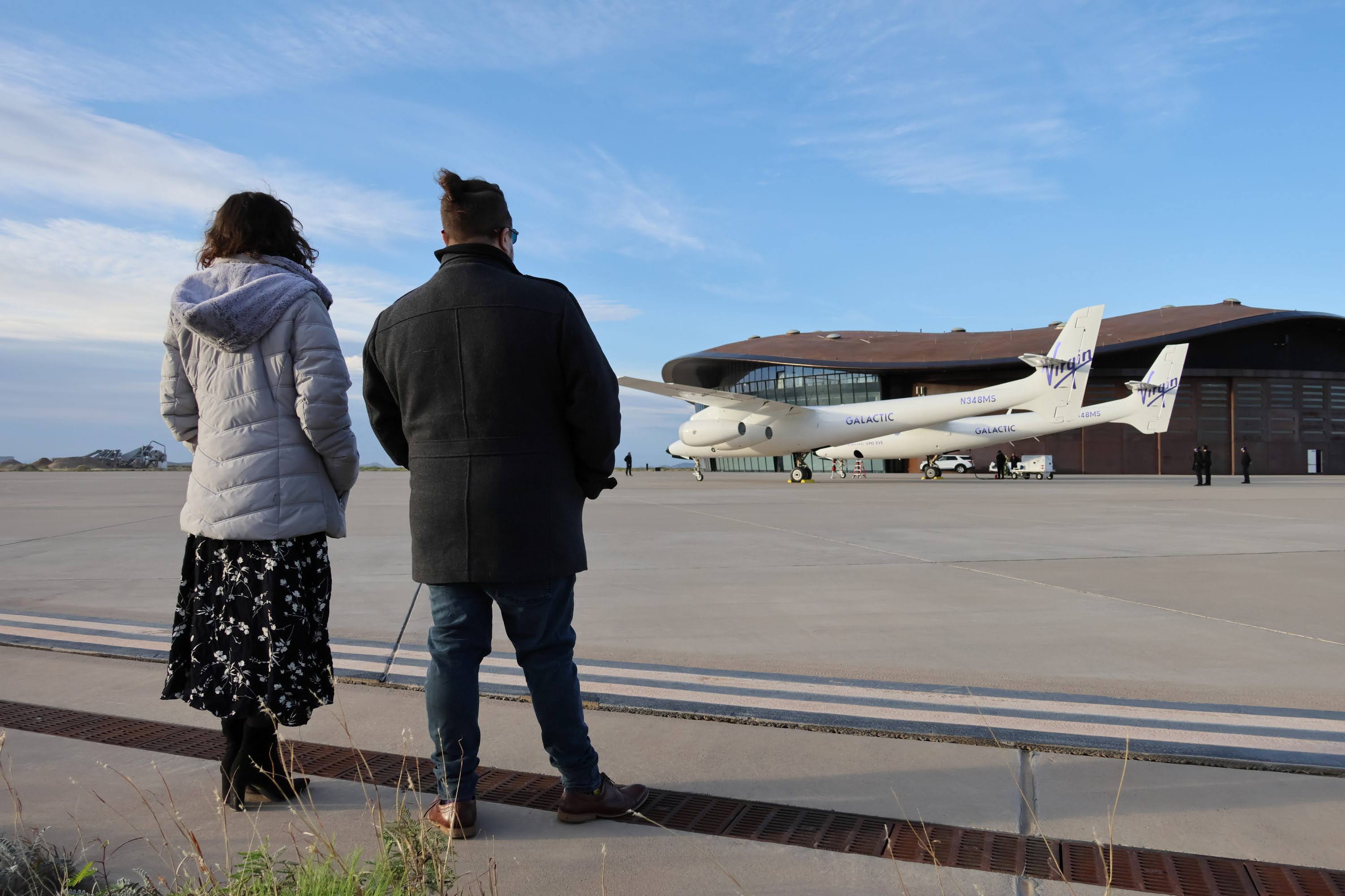 Virgin Galactic Mothership, Jason & Ashley 2026.