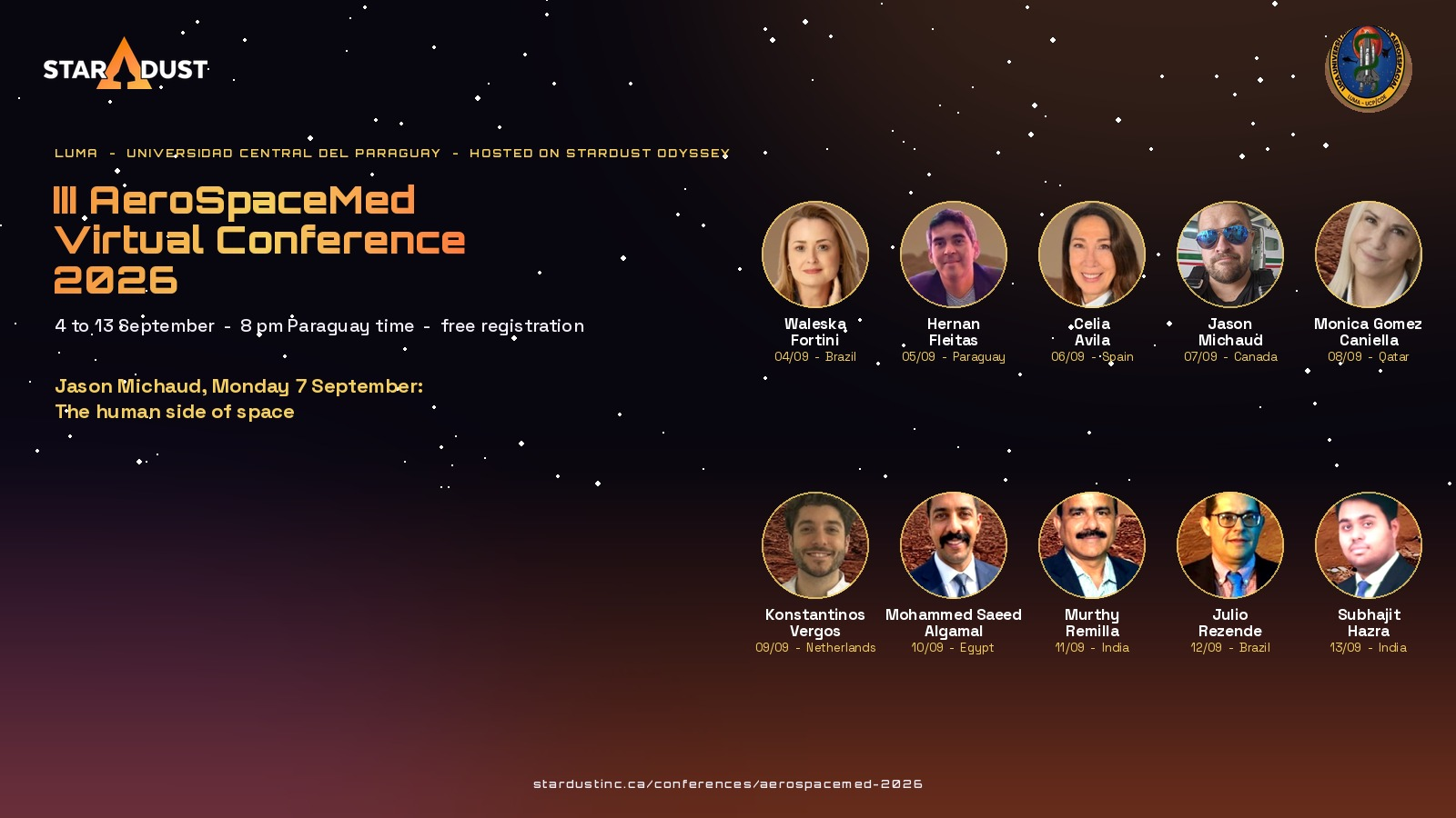 III AeroSpaceMed Virtual Conference 2026