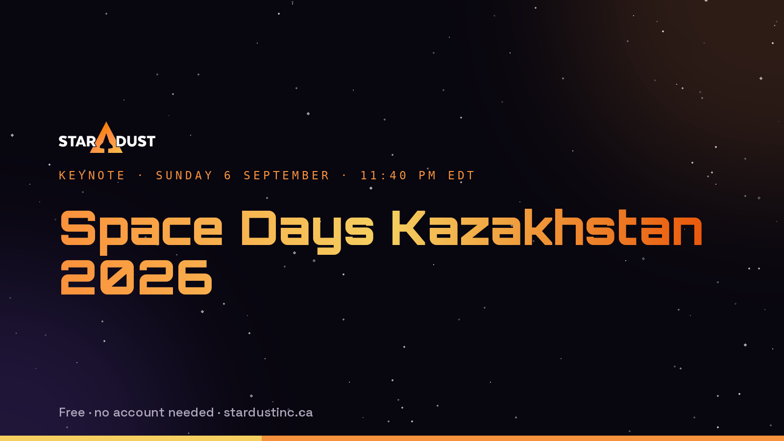 Space Days Kazakhstan 2026