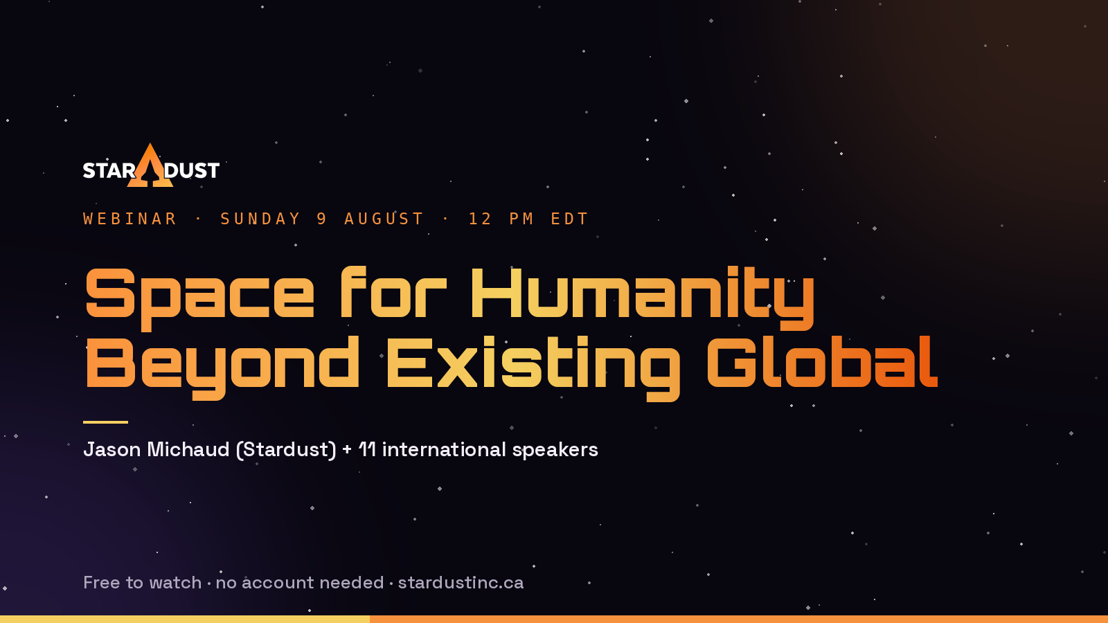Space for Humanity Beyond Existing Global Boundaries