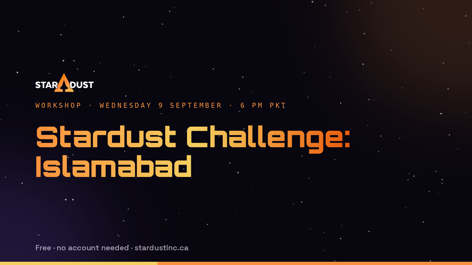 Stardust Challenge: Islamabad